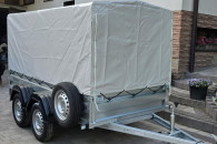 Przyczepa towarowa Zasław 265 tandem