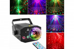 Laser Czerwony i Zielony + Kula Disco Wzory mix