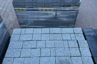 Kostka brukowa płukana NEO 6 cm biała i grafit