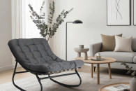 Fotel Bujany KMPRO Szary