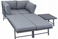 Zestaw mebli ogrodowych narożnik + stolik 972