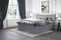 Łóżko 120x200 sypialnia KONTYNENTALNE VIVA PLUS